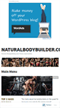 Mobile Screenshot of naturalbodybuilder.com